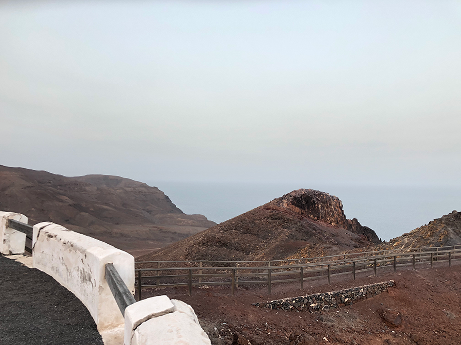 Faro de la Entallada - Fuerteventura camino de subida