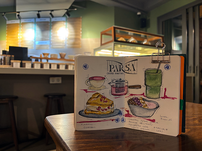 Parsa_Cafeterías especialidad Estambul