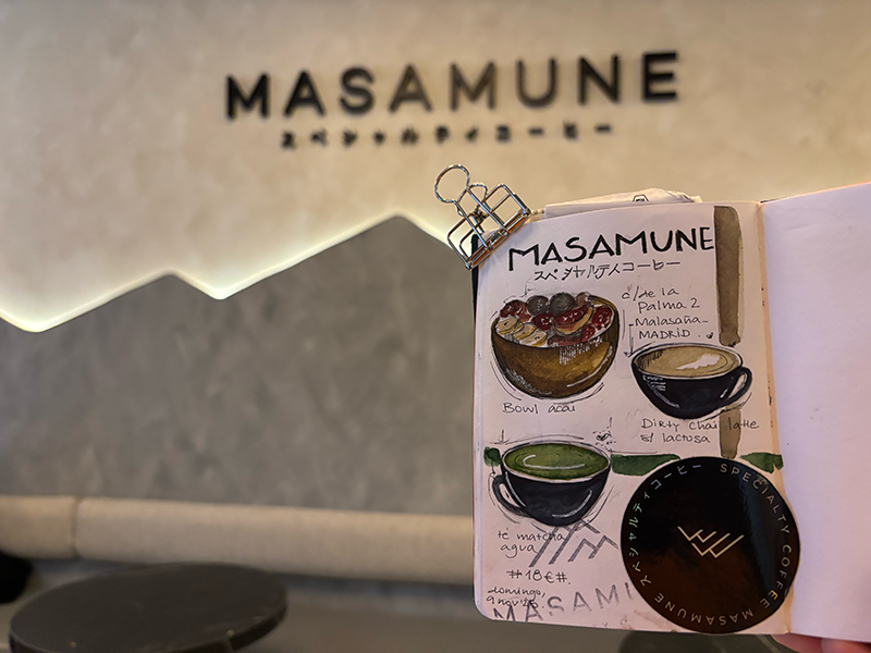 Masamune cafeterías de especialidad Malasaña - Ilustradas