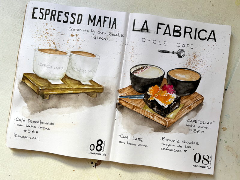 Cafeterías de especialidad de Gerona